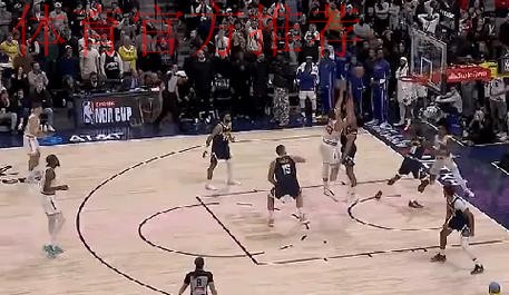 申京错位背打勾手打进,火箭反超1分比赛剩余2.3秒 申京错位背打勾手打进,火箭反超1分比赛剩余2.3秒